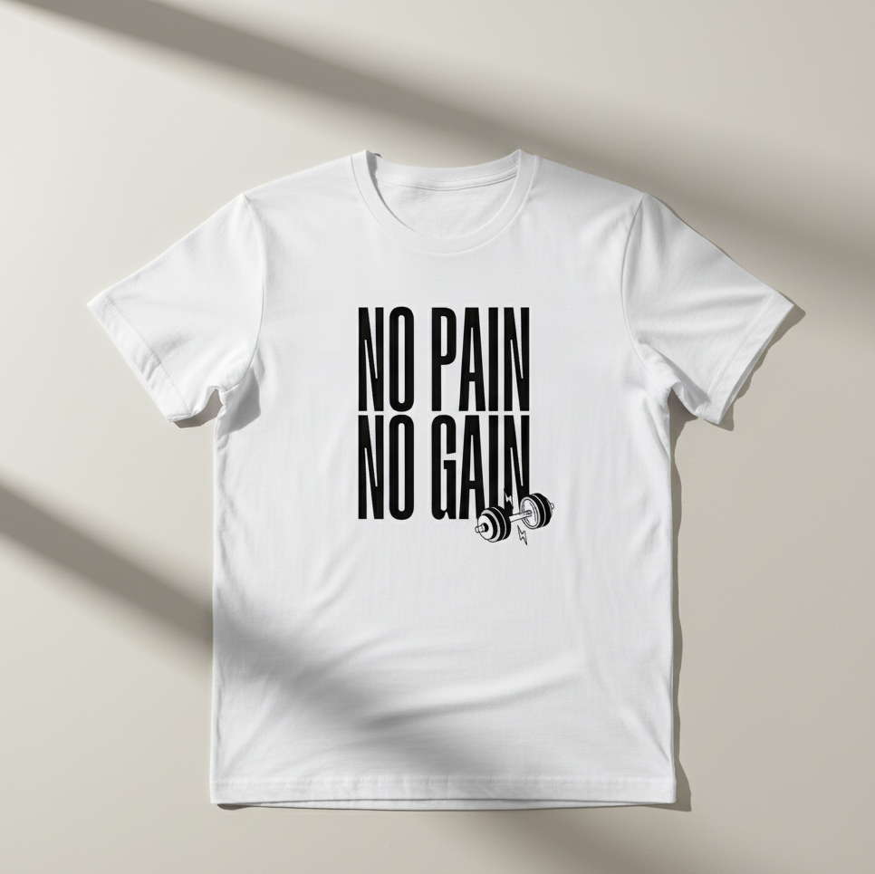 Unisex Standard Crew White T-Shirt