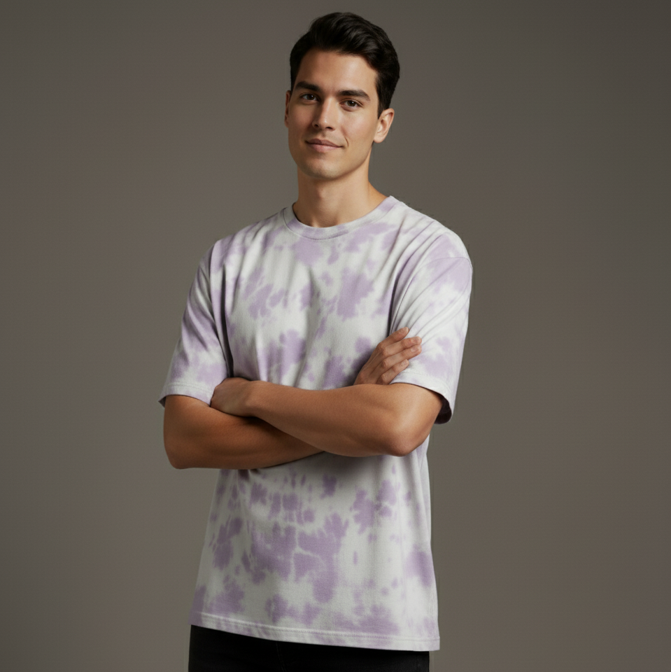 Unisex Tie Dye Oversized T-Shirt