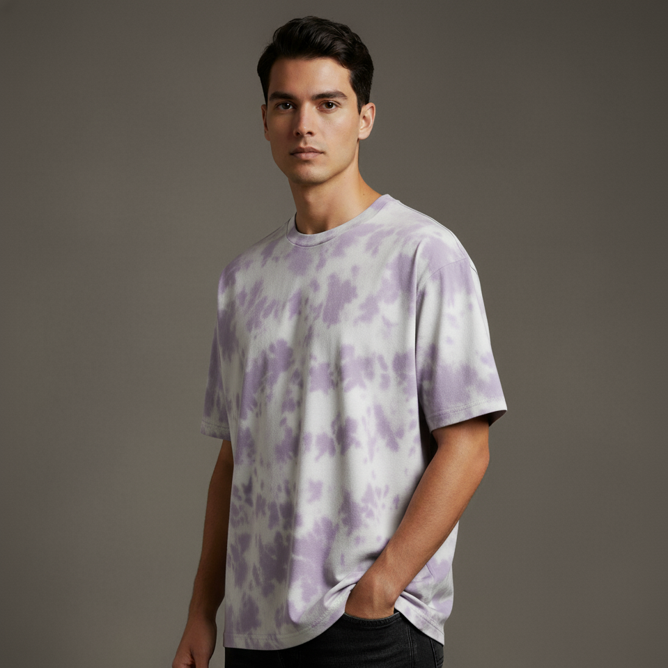 Unisex Tie Dye Oversized T-Shirt