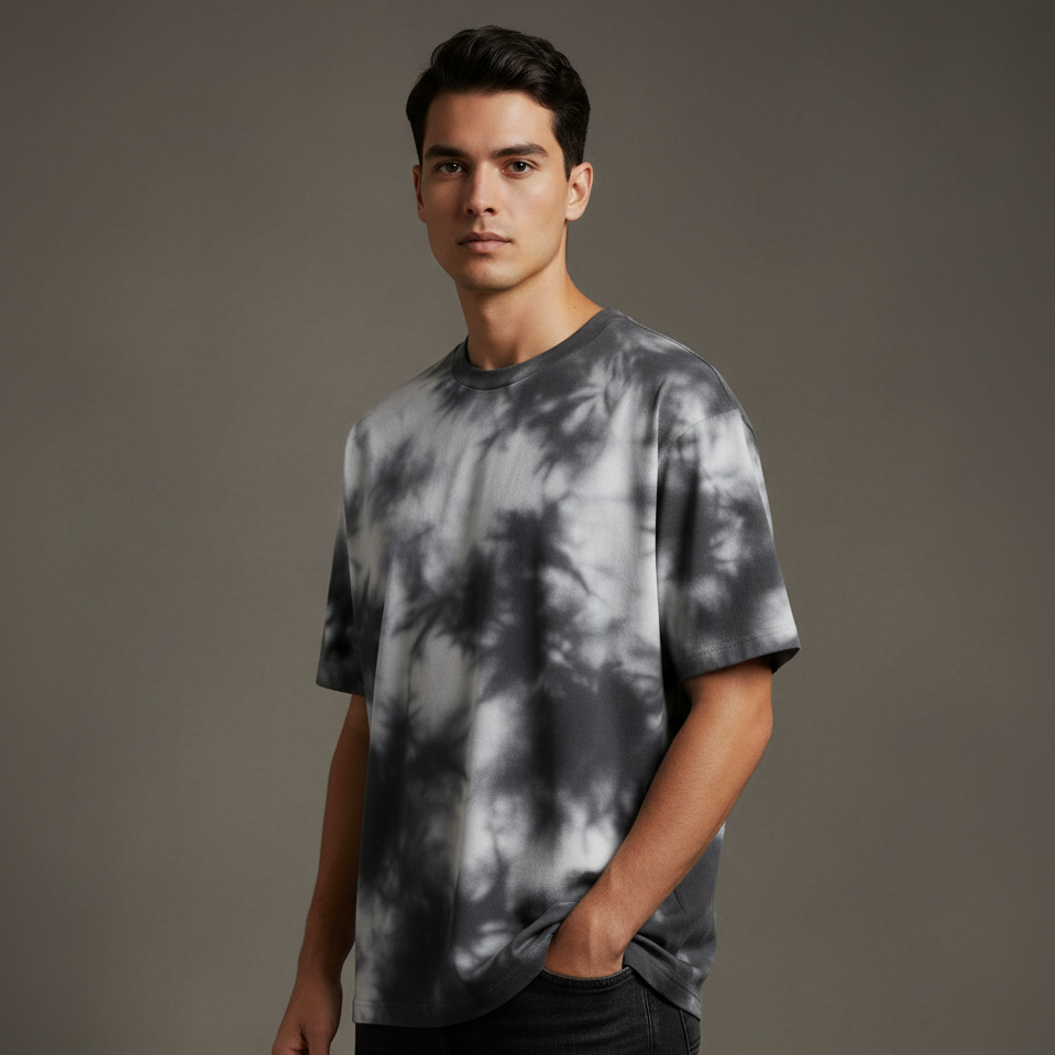 Unisex Tie Dye Oversized T-Shirt