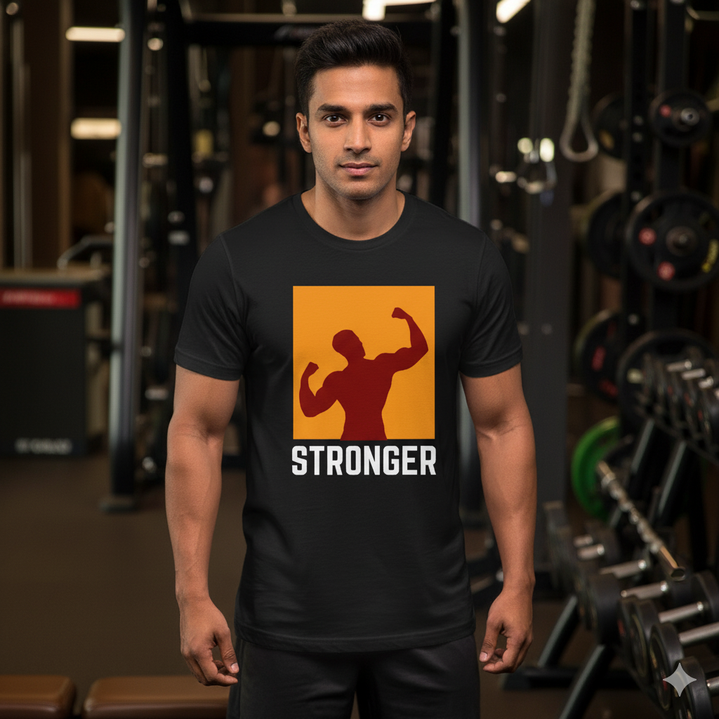 Unisex Standard Crew  Black T-Shirt